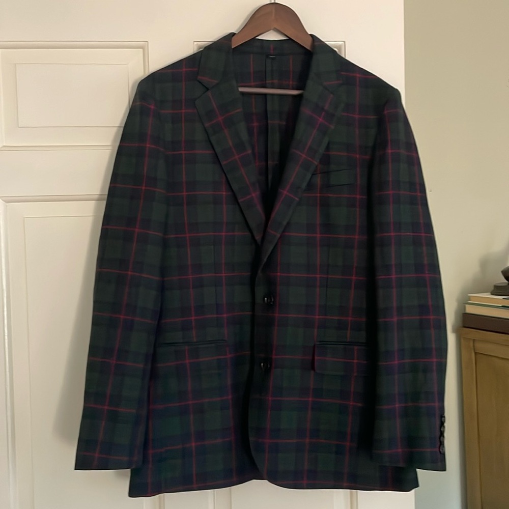J Crew Men’s Ludlow Jacket in plaid